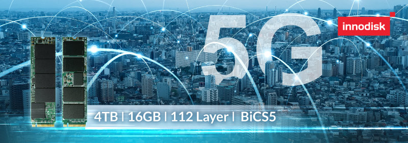 Innodisk ogłasza pierwszy dysk półprzewodnikowy (SSD) na szynie PCIe 4.0 klasy przemysłowej, dodający mocy 5g oraz sztucznej inteligencji rzeczy (AIoT)